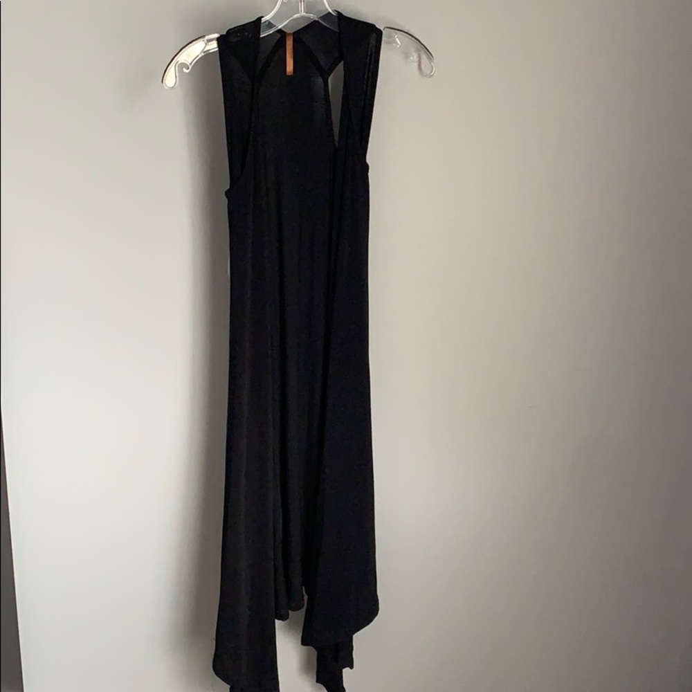 NWT Kanvas Ladies Black Long Cardigan